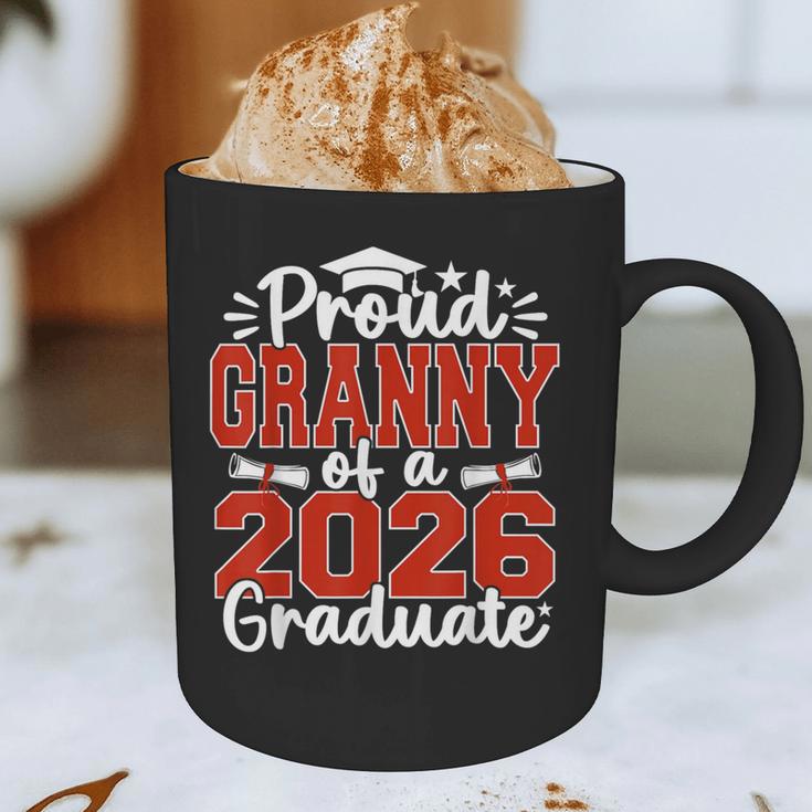 Proud Granny Of A Class Of 2026 Graduate Senior Graduation Graphic Print Coffee Mug