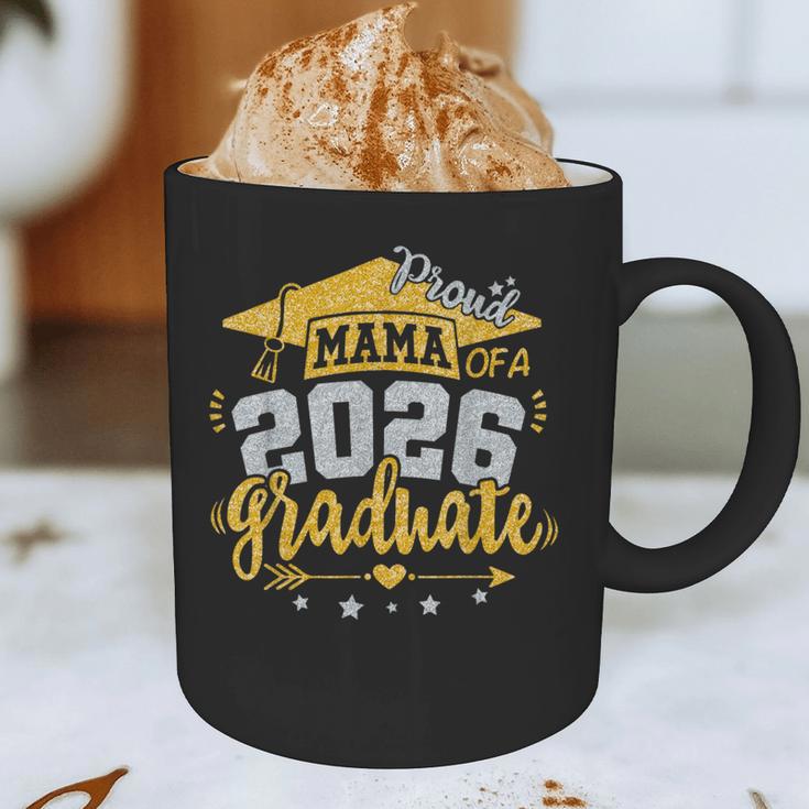 Proud Mama Of A 2026 Graduate Grad Senior Graduation Graphic Print Coffee Mug