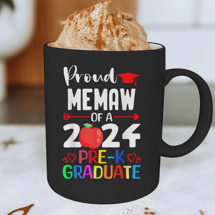 Proud MEMAW Of 2024 Pre-K Graduation Graduate Senior 2024 Graphic Print Coffee Mug