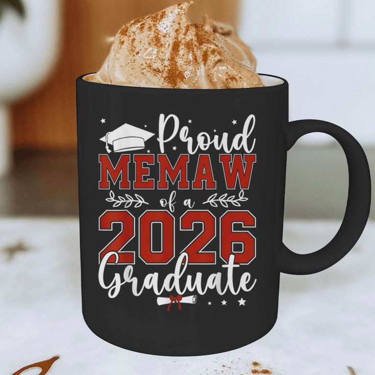 Proud Memaw Of a Class Of 2026 Graduate For Graduation Graphic Print Coffee Mug
