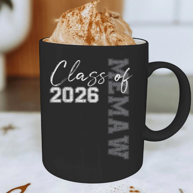 Proud Memaw Of A Class Of 2026 Graduate Senior 26 Graduation Graphic Print Coffee Mug