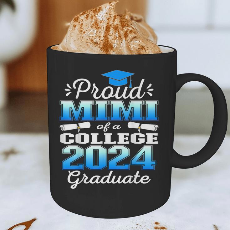 Proud Mimi Of 2024 College Graduate Family 24 Graduation Graphic Print Coffee Mug