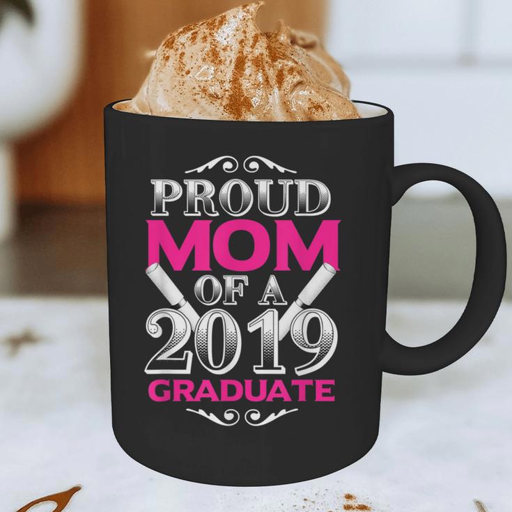 Proud Mom Of 2019 Graduate Class 2019 Tshirt Graduation Graphic Print Coffee Mug