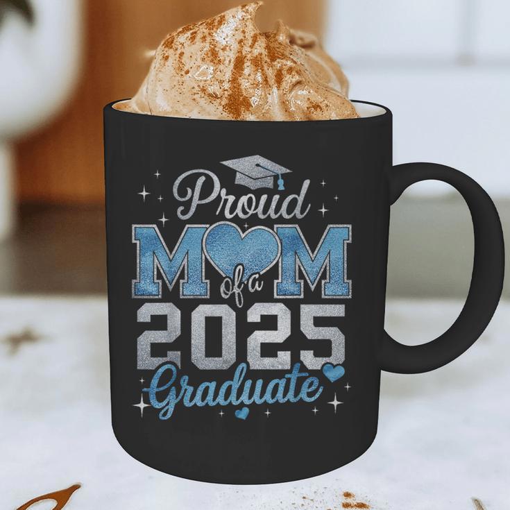 Proud Mom Of a 2025 Graduate For Class Of 2025 Graduation Graphic Print Coffee Mug