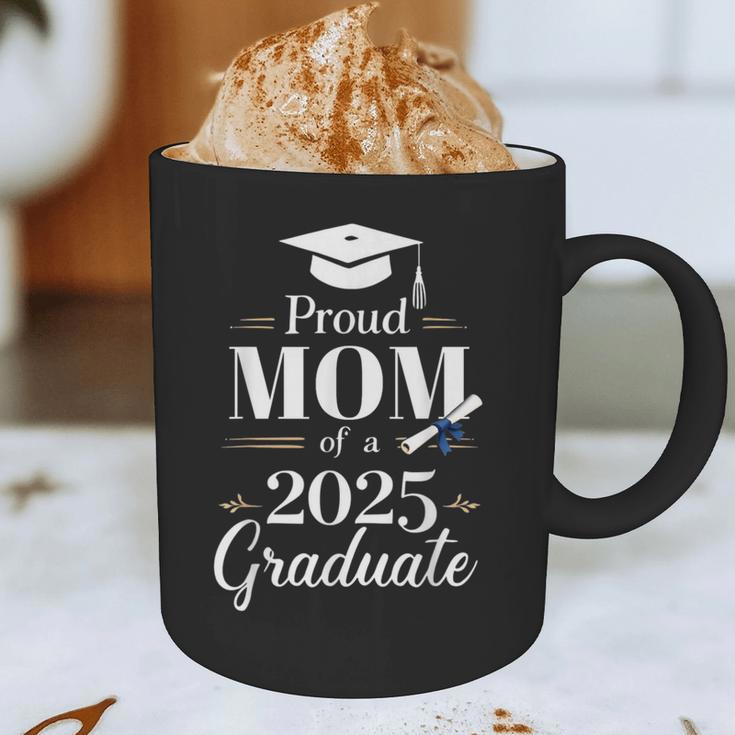 Proud Mom Of a 2025 Graduate Graduation Senior Moms Graphic Print Coffee Mug