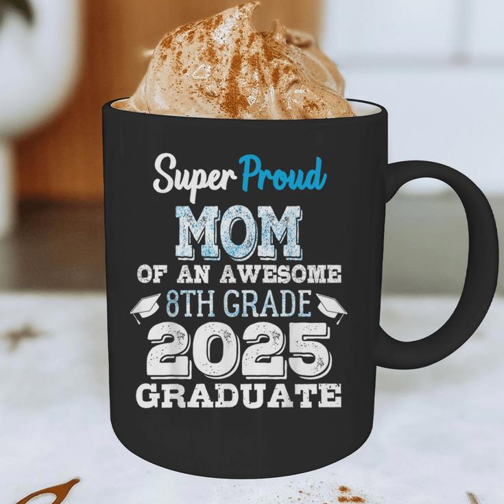 Proud MOM Of A 8th Grade Graduate 2025 Elementary Graduation Graphic Print Coffee Mug