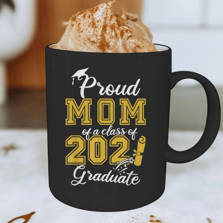 Proud Mom Of a Class Of 2021 Graduate Graduation Senior 2021 Graphic Print Coffee Mug