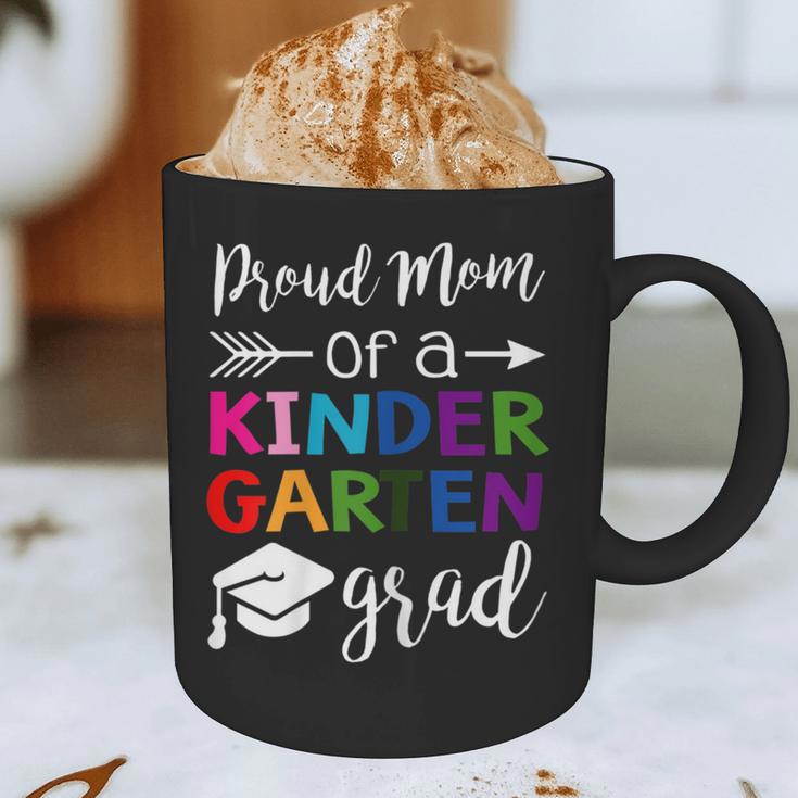 Proud Mom Of A Kindergarten Grad Shirt Graduation Graphic Print Coffee Mug