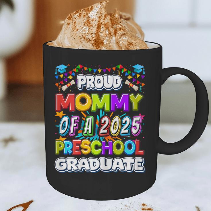 Proud MOMMY Of a 2025 Preschool Graduate Graduation Graphic Print Coffee Mug
