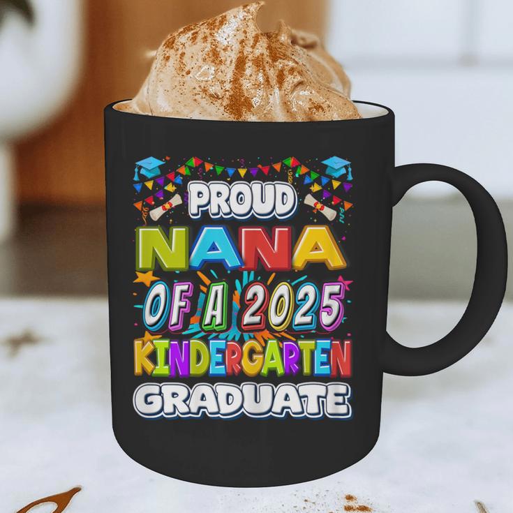 Proud NANA Of a 2025 Kindergarten Graduate Graduation Graphic Print Coffee Mug