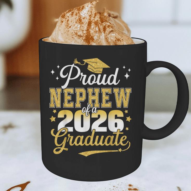 Proud Nephew Of a Class Of 2026 Graduate Senior Graduation Graphic Print Coffee Mug