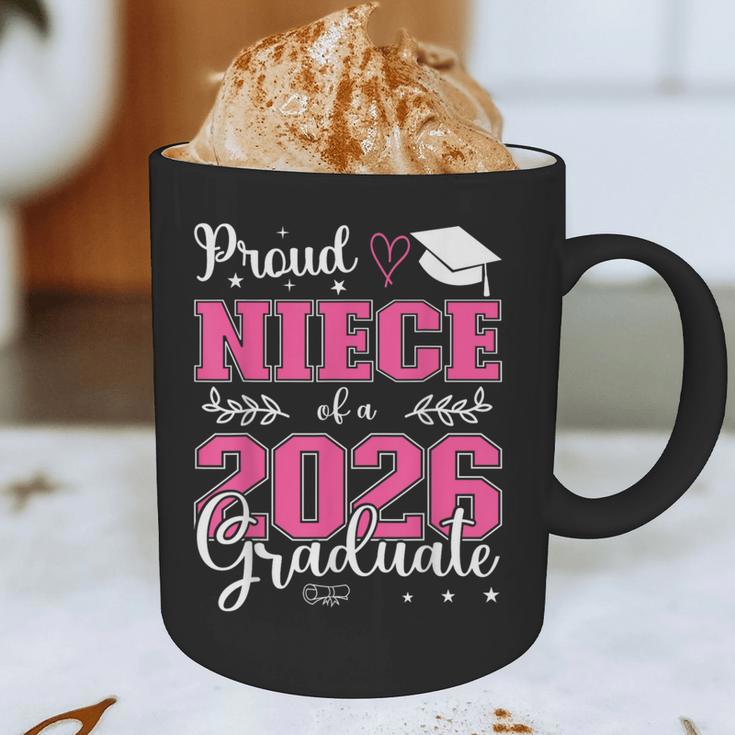 Proud Niece Of a Class Of 2026 Graduate For Graduation Graphic Print Coffee Mug