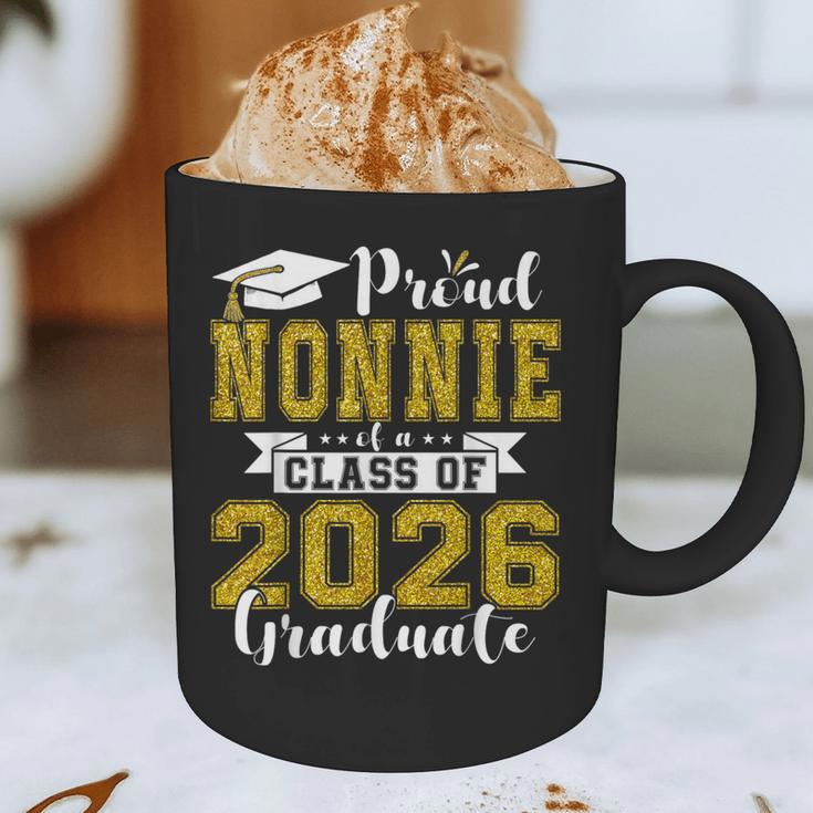 Proud Nonnie Of a Class Of 2026 Graduate Graduation 2026 Graphic Print Coffee Mug