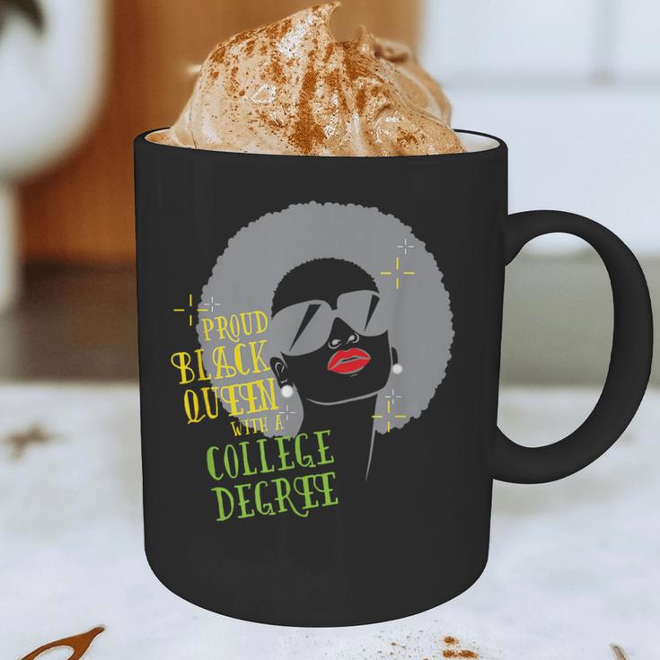 Proud Queen College Graduation Graphic Print Coffee Mug