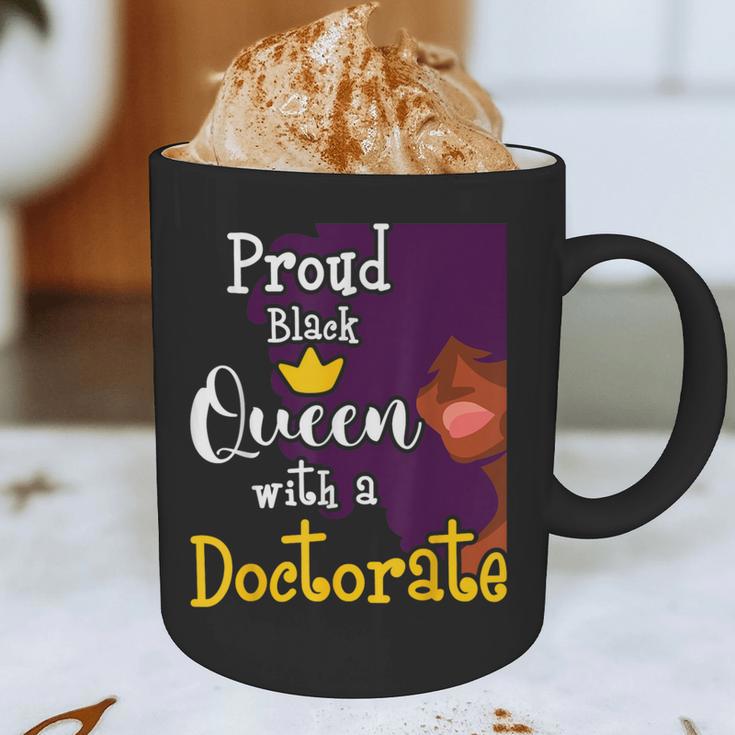 Proud Queen PhD Graduate PhD Graduation Doctorate Graphic Print Coffee Mug