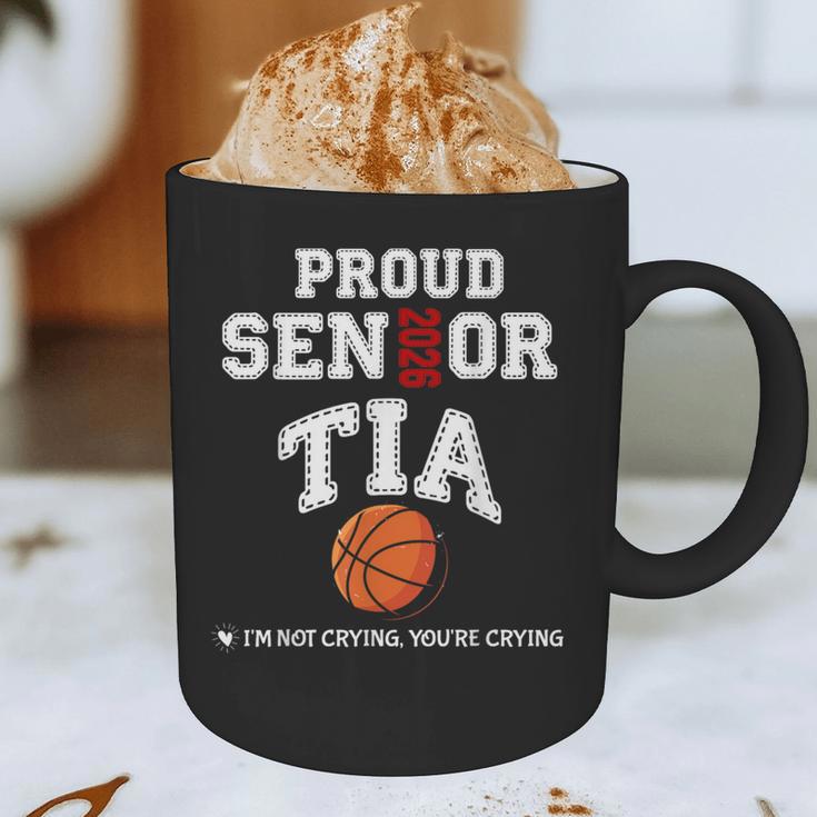 Proud Senior Tia 2026 Graduation Basketball Player Graphic Print Coffee Mug