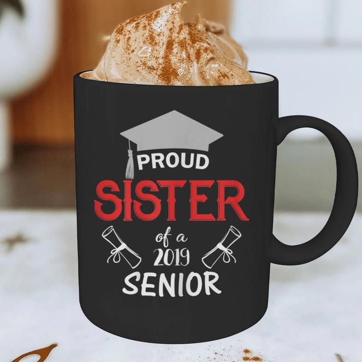 Proud Sister Of a 2019 Senior Graduation Family Graphic Print Coffee Mug
