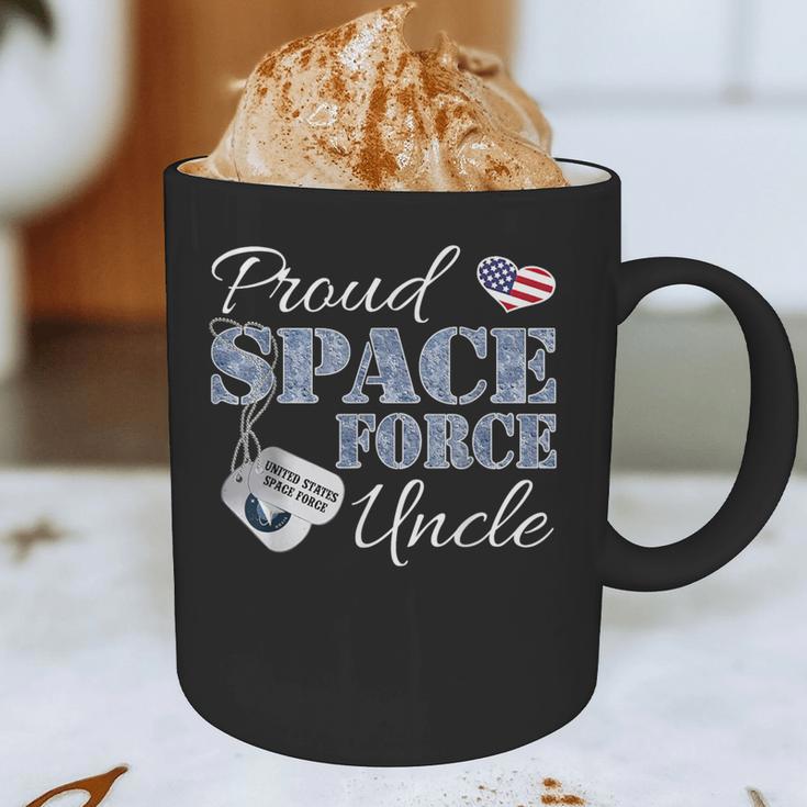 Proud Space Force Uncle Space Force Graduation Tee Graphic Print Coffee Mug