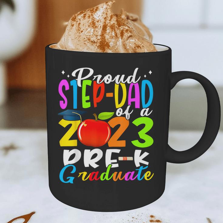 Proud Step-Dad Of 2023 Pre-K Graduate Fathers Day Graduation Graphic Print Coffee Mug