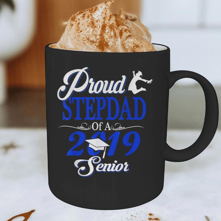 Proud STEPDAD Of A Class 2019 Senior Tshirt Graduation Graphic Print Coffee Mug