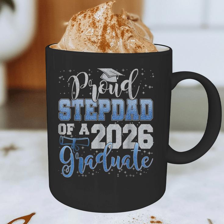 Proud Stepdad Of Senior 2026 Class Of 2026 Graduation Graphic Print Coffee Mug