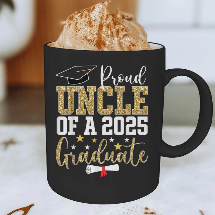 Proud Uncle Of A 2025 Graduate Uncle Graduation 2025 Graphic Print Coffee Mug