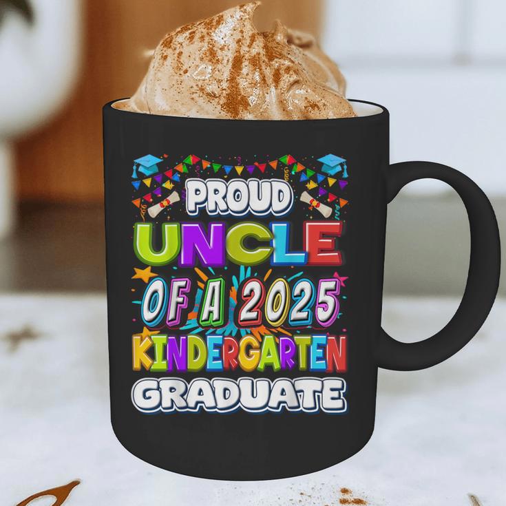 Proud UNCLE Of a 2025 Kindergarten Graduate Graduation Graphic Print Coffee Mug