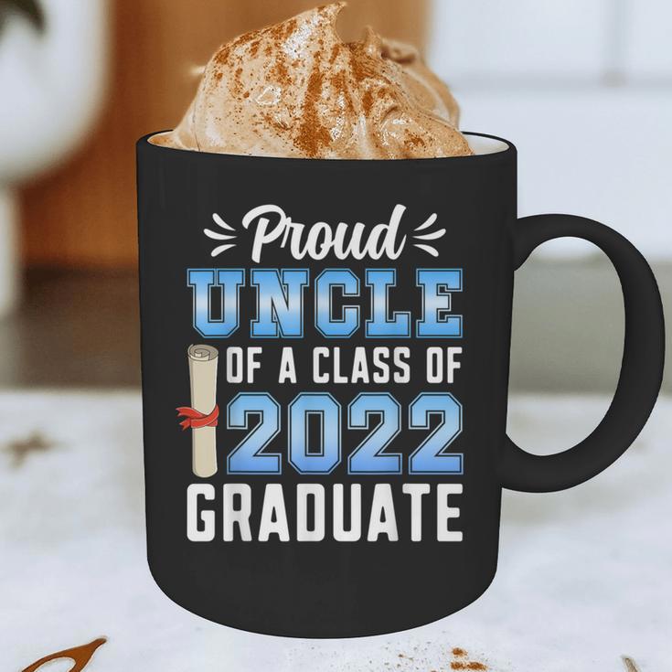 Proud Uncle Of A Class Of 2022 Graduate 22 Senior Graduation Graphic Print Coffee Mug