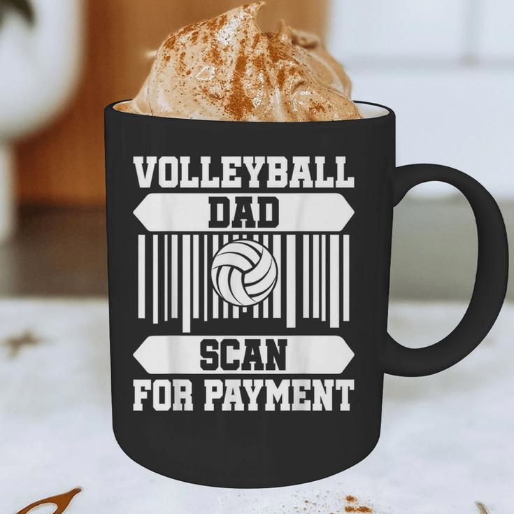 Proud Volleyball Dad Father's Day Graphic Print Coffee Mug