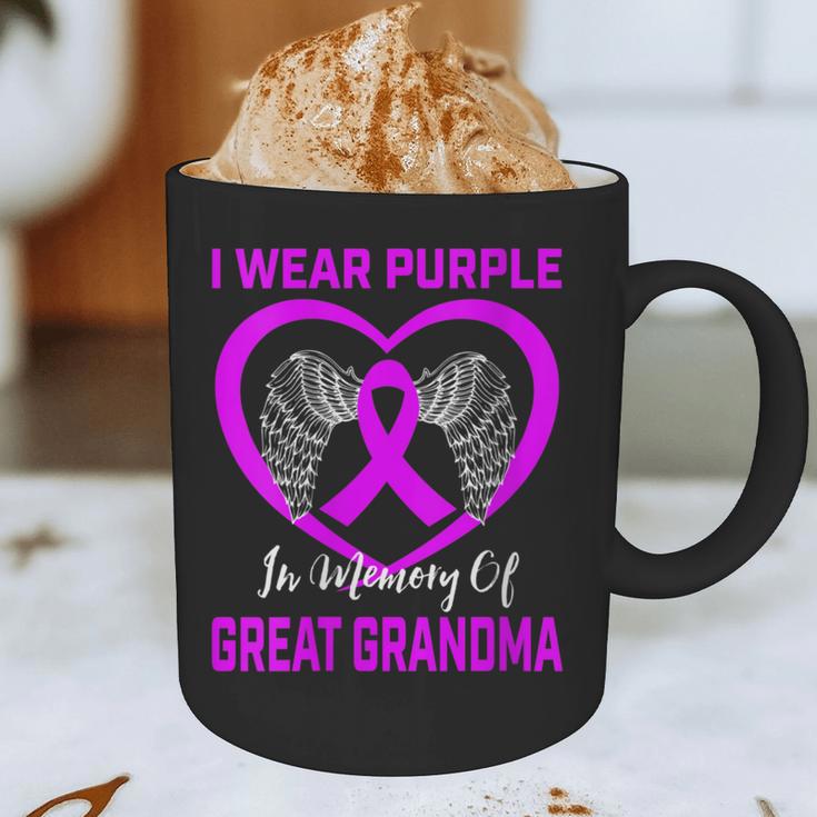 Purple In Memory Of Great Grandma Epilepsy Awareness Graphic Graphic Print Coffee Mug Purple In Memory Of Great Grandma Epilepsy Awareness Graphic Graphic Print Coffee Mug