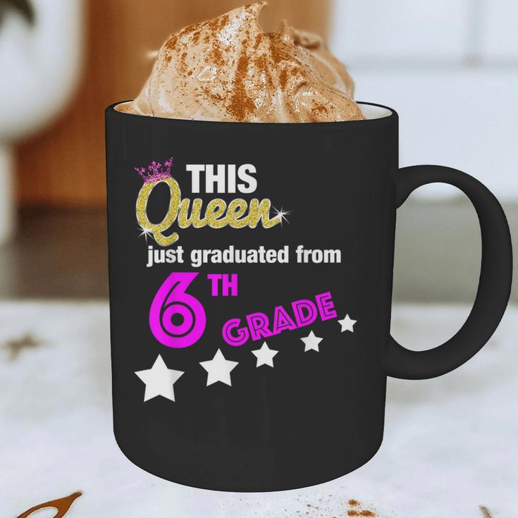 Queen 6th Grade Graduation For Girls Graphic Print Coffee Mug