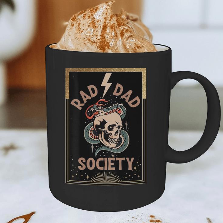 Rad Dad Society Cool Dad Club Dad Life Tee Fathers Day Graphic Print Coffee Mug Rad Dad Society Cool Dad Club Dad Life Tee Fathers Day Graphic Print Coffee Mug
