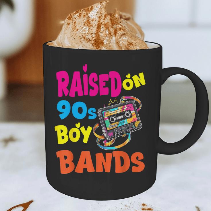 Raised On 90s Boy Bands Nostalgia Love Women Men Graphic Print Coffee Mug Raised On 90s Boy Bands Nostalgia Love Women Men Graphic Print Coffee Mug