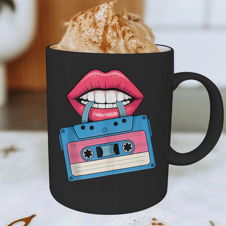 Retro 80s And 90s Cassette Perfect For Nostalgia Graphic Print Coffee Mug