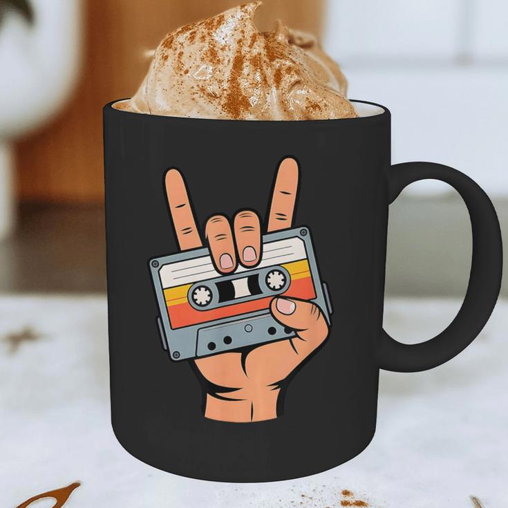 Retro Cassette Tape For 80s & 90s Nostalgia Graphic Print Coffee Mug Retro Cassette Tape For 80s & 90s Nostalgia Graphic Print Coffee Mug