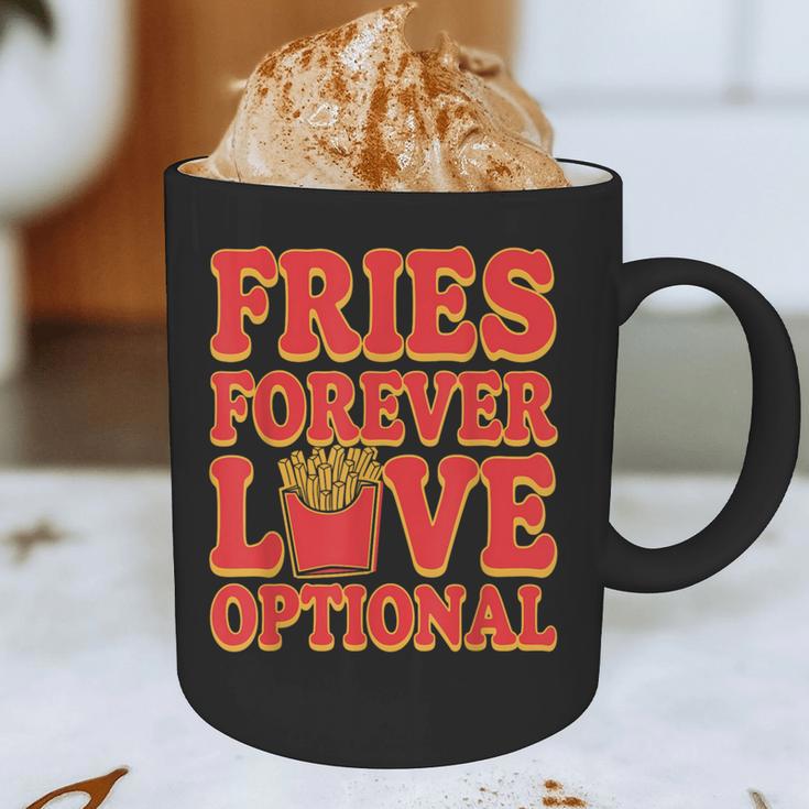 Retro Fast Food Nostalgia Vintage Diner Fries Shakes Burgers Graphic Print Coffee Mug