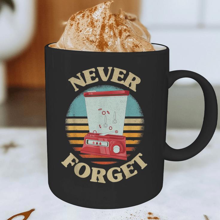 Retro Gaming Never Forget Nostalgia Vintage Graphic Print Coffee Mug