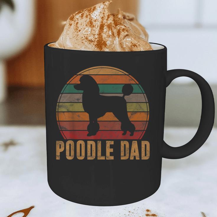 Retro Poodle Dad Dog Owner Pet Poodle Father Graphic Print Coffee Mug