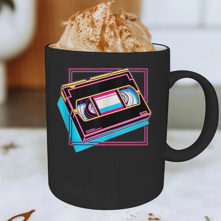 Retro VHS Vaporwave Video Cassette Nostalgia Geek Chic Graphic Print Coffee Mug
