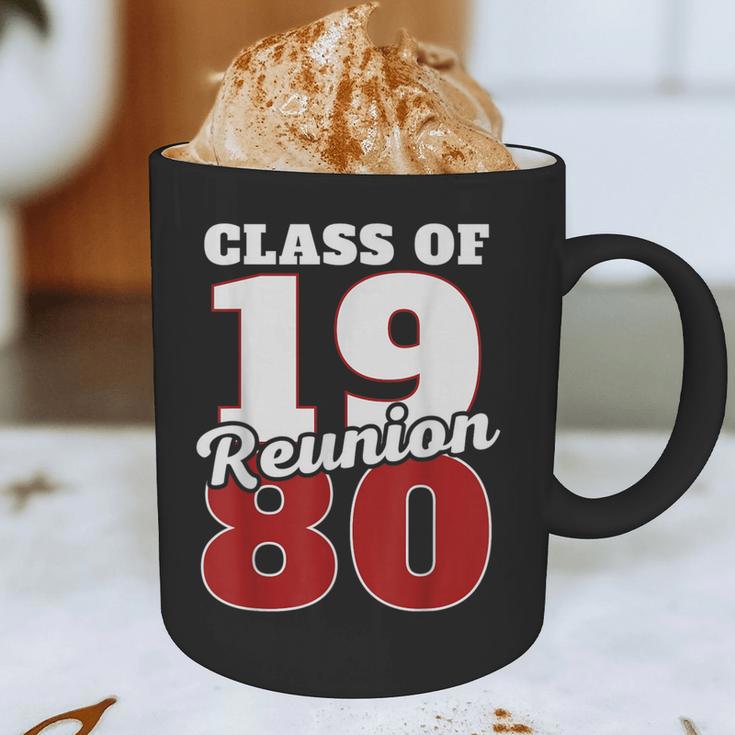 Reunion 1980 Class Of 1980 Reunion 80 Graduation 1980 Graphic Print Coffee Mug