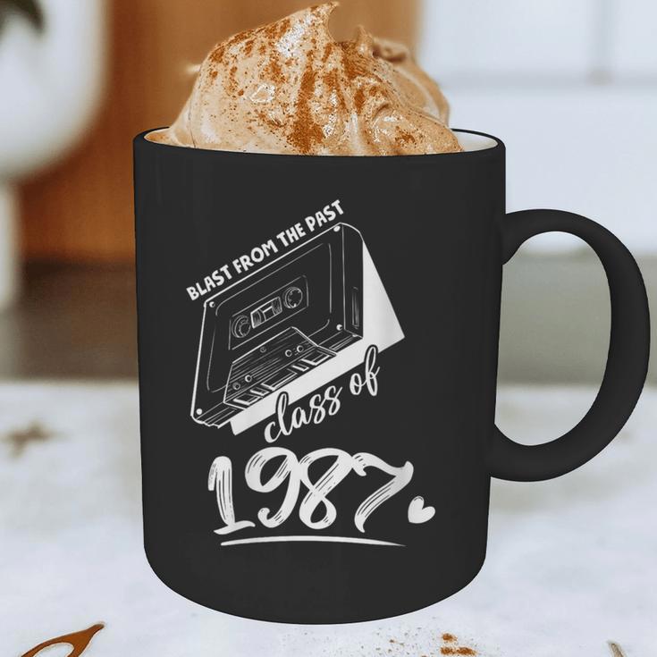 Reunion Class Of 1987 School Graduation Blast From The Past Graphic Print Coffee Mug