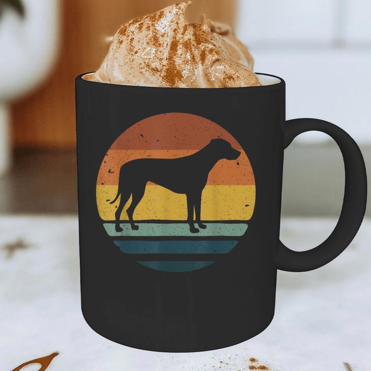 Rhodesian Ridgeback Vintage Retro Dog Mom Dad Graphic Print Coffee Mug
