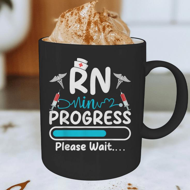 RN In Progress Loading Future Nurse Graduation Lover Graphic Print Coffee Mug