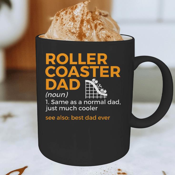 Roller Coaster Dad Definition Best Dad Ever Graphic Print Coffee Mug