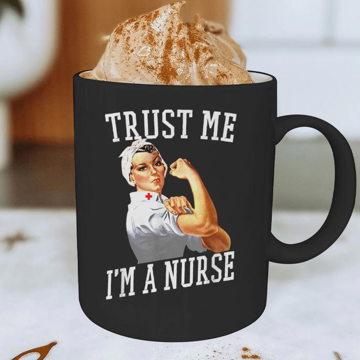 Rosie Riveter Nurse Shirt Nurse Graduation Shirt Graphic Print Coffee Mug