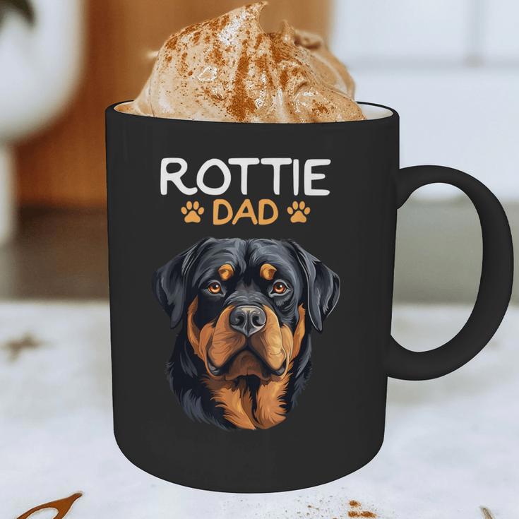 Rottie Dad Rottweiler Dog Graphic Print Coffee Mug Rottie Dad Rottweiler Dog Graphic Print Coffee Mug