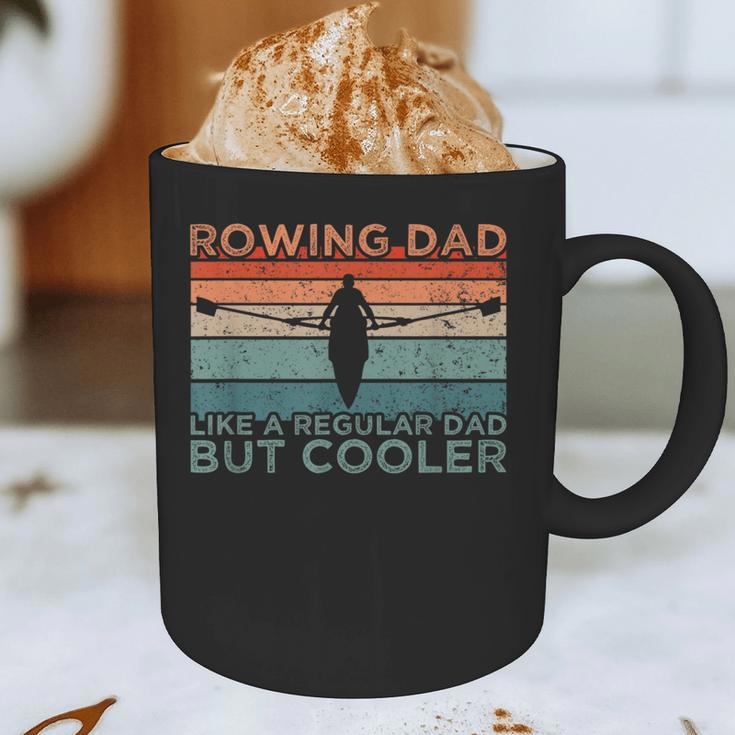 Round Rowing Dad Rudder Graphic Print Coffee Mug