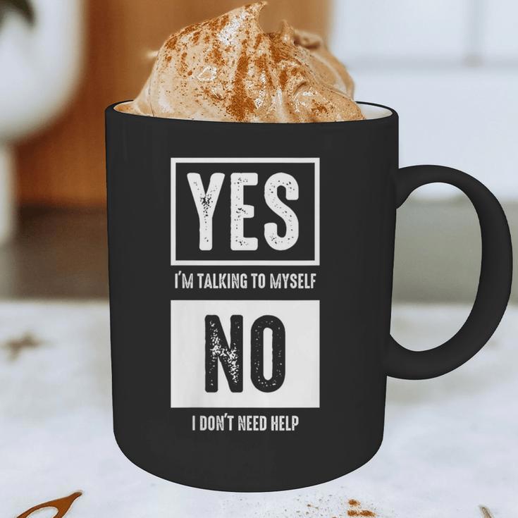 Sarcastic Independent Shopper Introvert Shopping Humor Graphic Print Coffee Mug