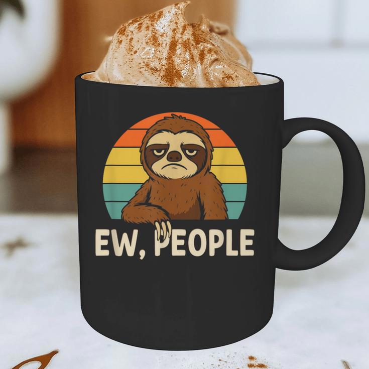Sarcastic Sloth Introvert Anti Social Graphic Print Coffee Mug Sarcastic Sloth Introvert Anti Social Graphic Print Coffee Mug