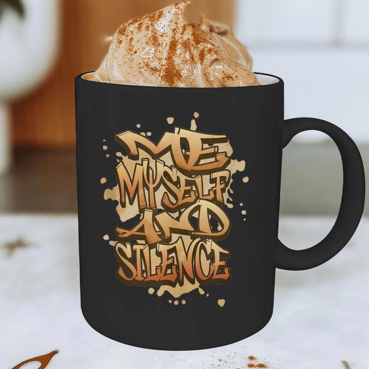 Self Care Introvert Relaxation Me Myself And Silence Retro Graphic Print Coffee Mug Self Care Introvert Relaxation Me Myself And Silence Retro Graphic Print Coffee Mug